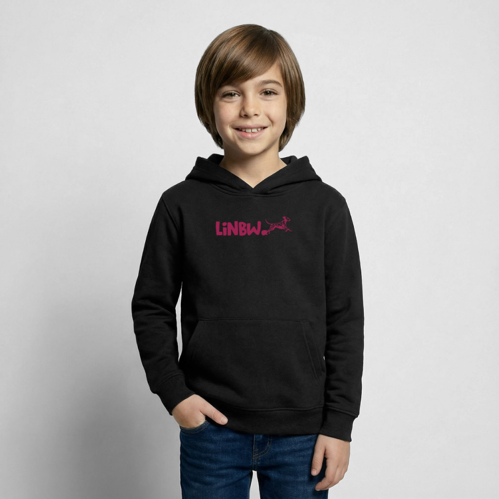 LiNBW. Crew Hoodie Life is not just black and white Edition Pink - LiNBW.