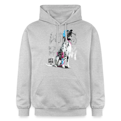 Boa's Hoodie Let's Rock - Hellgrau meliert