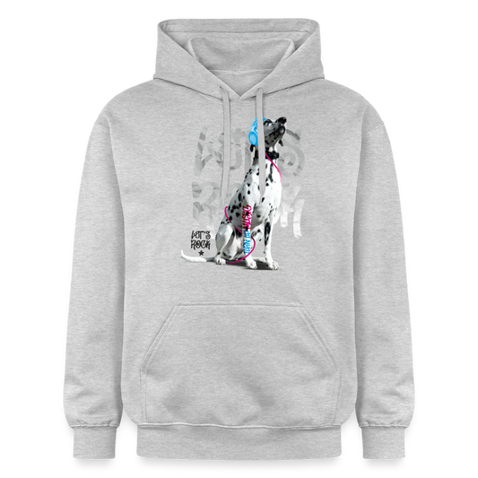 Boa's Hoodie Let's Rock - Hellgrau meliert