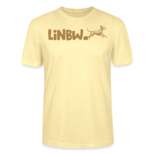 LiNBW. Unisex T-Shirt Premium Crew Brown Edition Life is not just black and white - Creme