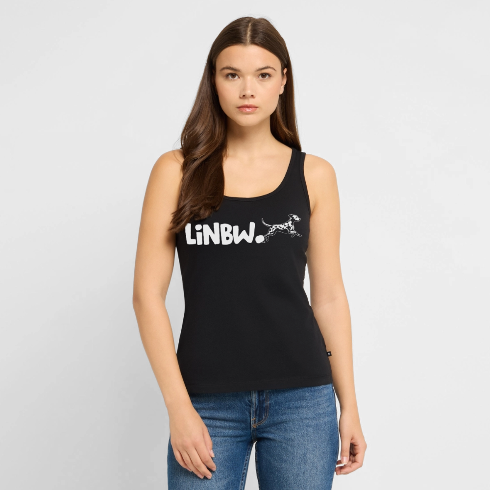 LiNBW. Tank Top Premium White Edition Life is not just black and white - Schwarz