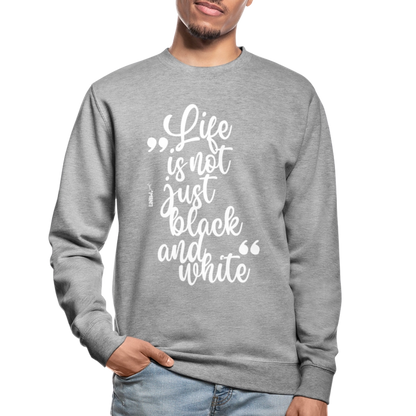 Life is not just black and white Classic Pullover White Edition - LiNBW.