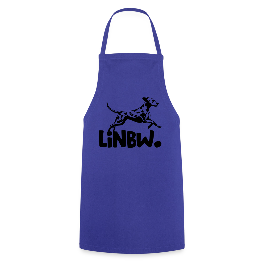 LiNBW. Kochschürze Black Edition - Royalblau