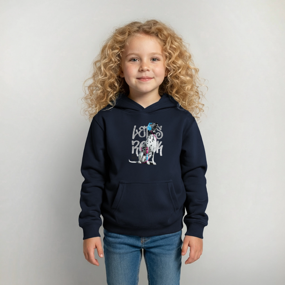Boa's Hoodie Let's Rock - Navy