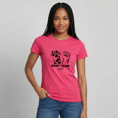 Best Team Ever T-Shirt Black Edition - Azalea