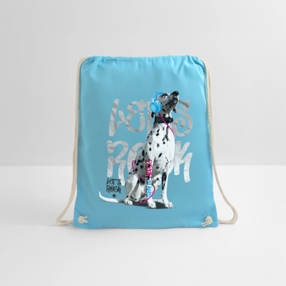 Boa´s Turnbeutel Let´s Rock - Aqua