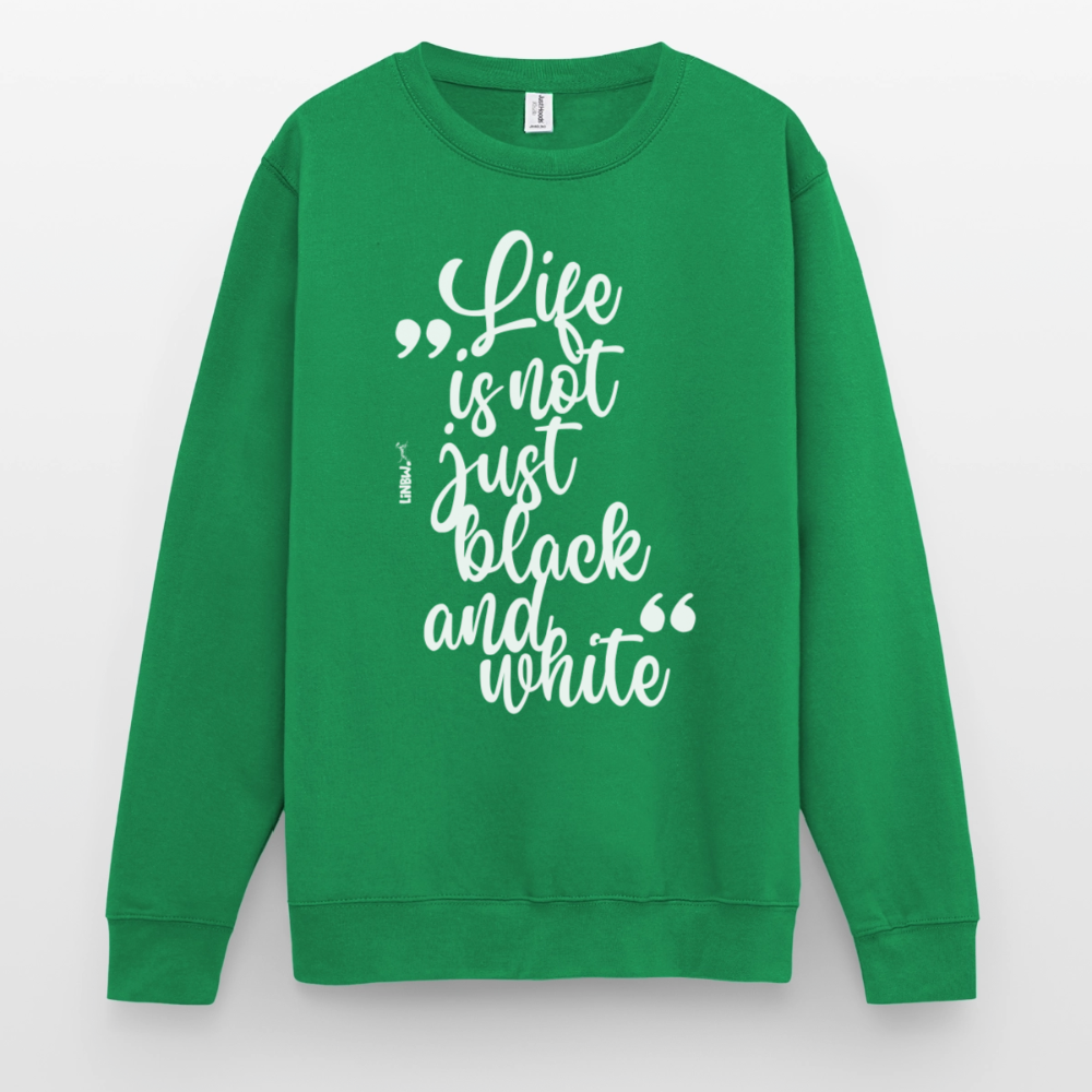 Life is not just black and white Classic Pullover White Edition - LiNBW.