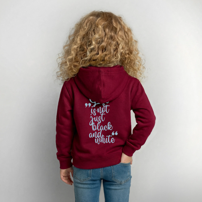 LiNBW. Crew Hoodie Life is not just black and white Edition Blue - LiNBW.
