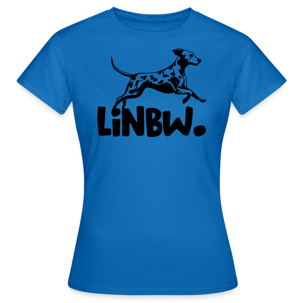 LiNBW. T-Shirt Black Edition - Royalblau