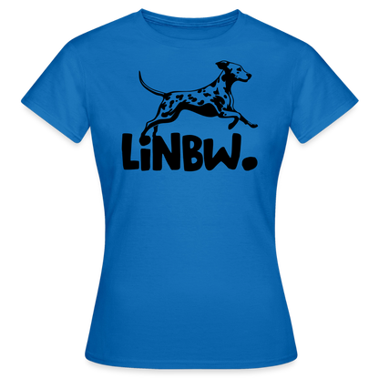 LiNBW. T-Shirt Black Edition - Royalblau