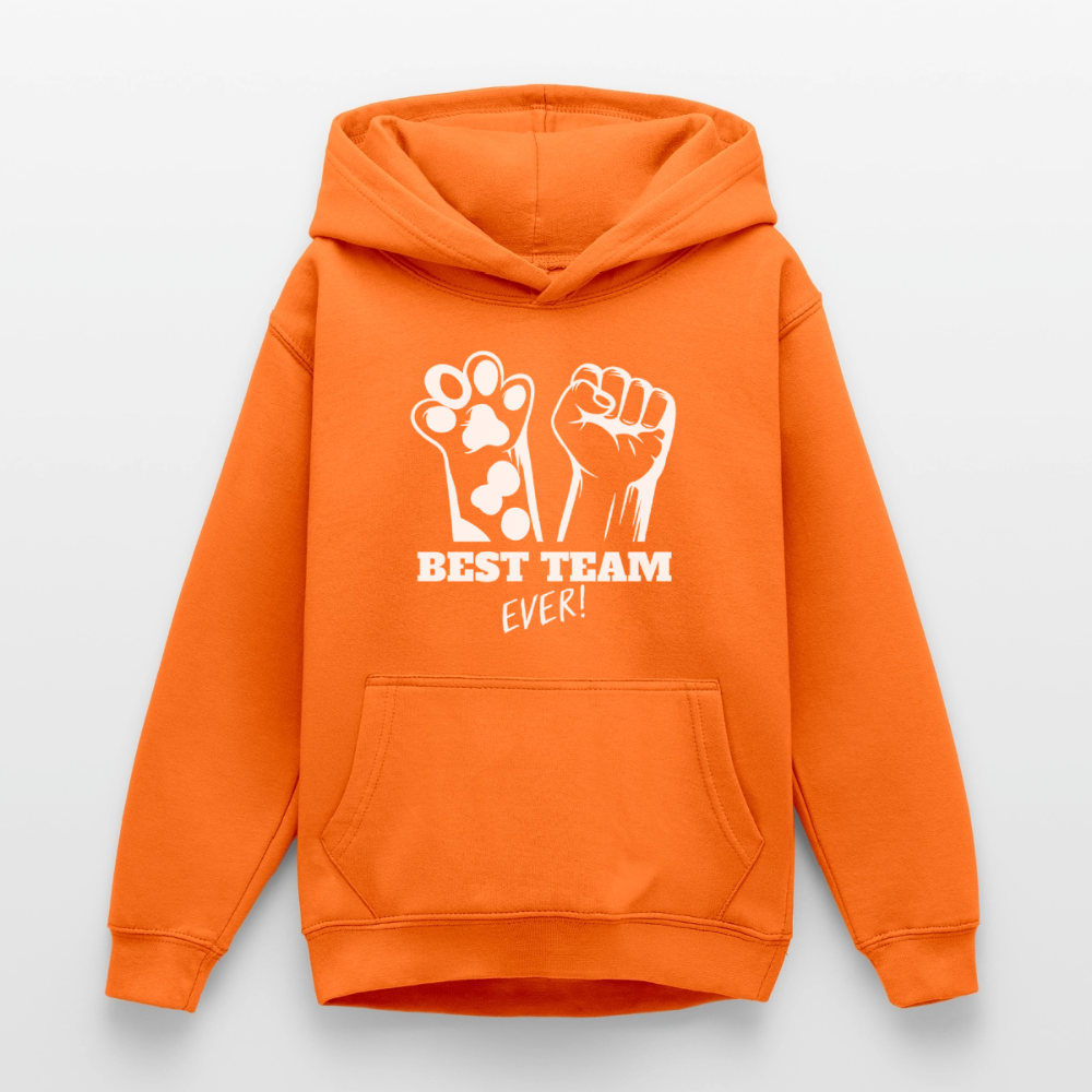 Teenager Hoodie - Orange