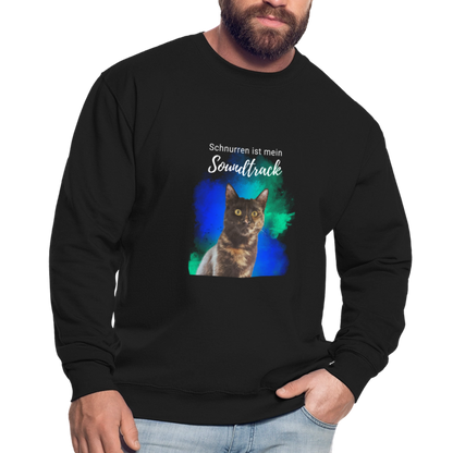 Nala's Classic Pullover Schnurren ist mein Soundtrack White Edition - Schwarz
