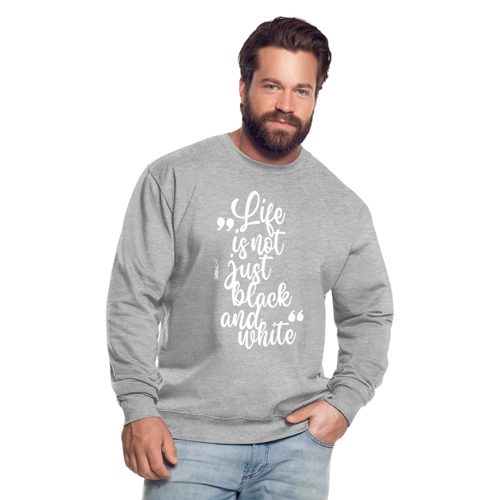 Life is not just black and white Classic Pullover White Edition - LiNBW.