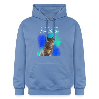 Nala's Hoodie Schnurren ist mein Soundtrack White Edition - Carolina Blue