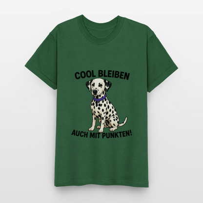 Davina's T-Shirt Cool bleiben auch mit Punkten - Flaschengrün