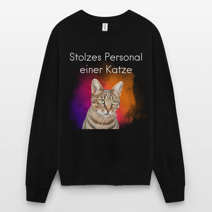 Pedro's Classic Pullover Stolzes Personal einer Katze White Edition - LiNBW.