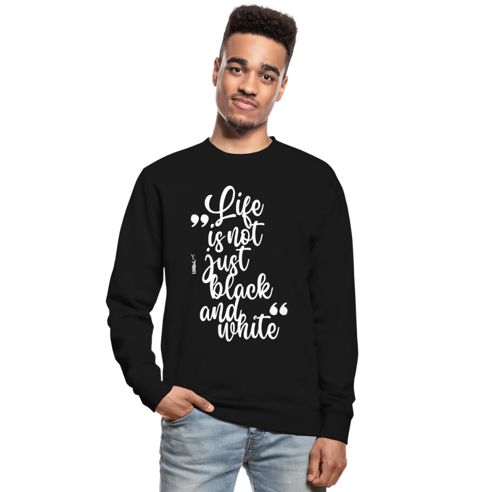 Life is not just black and white Classic Pullover White Edition - LiNBW.