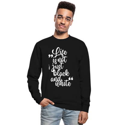 Life is not just black and white Classic Pullover White Edition - LiNBW.