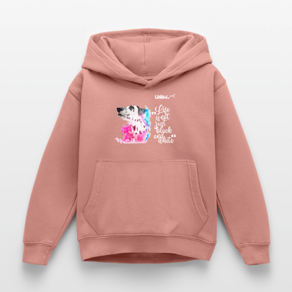 Boa's Hoodie Splash Life is not just black and white Edition White - Altrosa