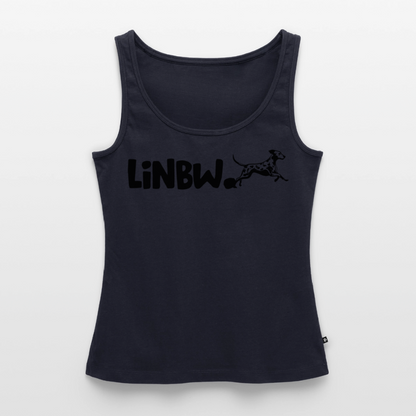 LiNBW. Tank Top Premium Black Edition Life is not just black and white - Navy