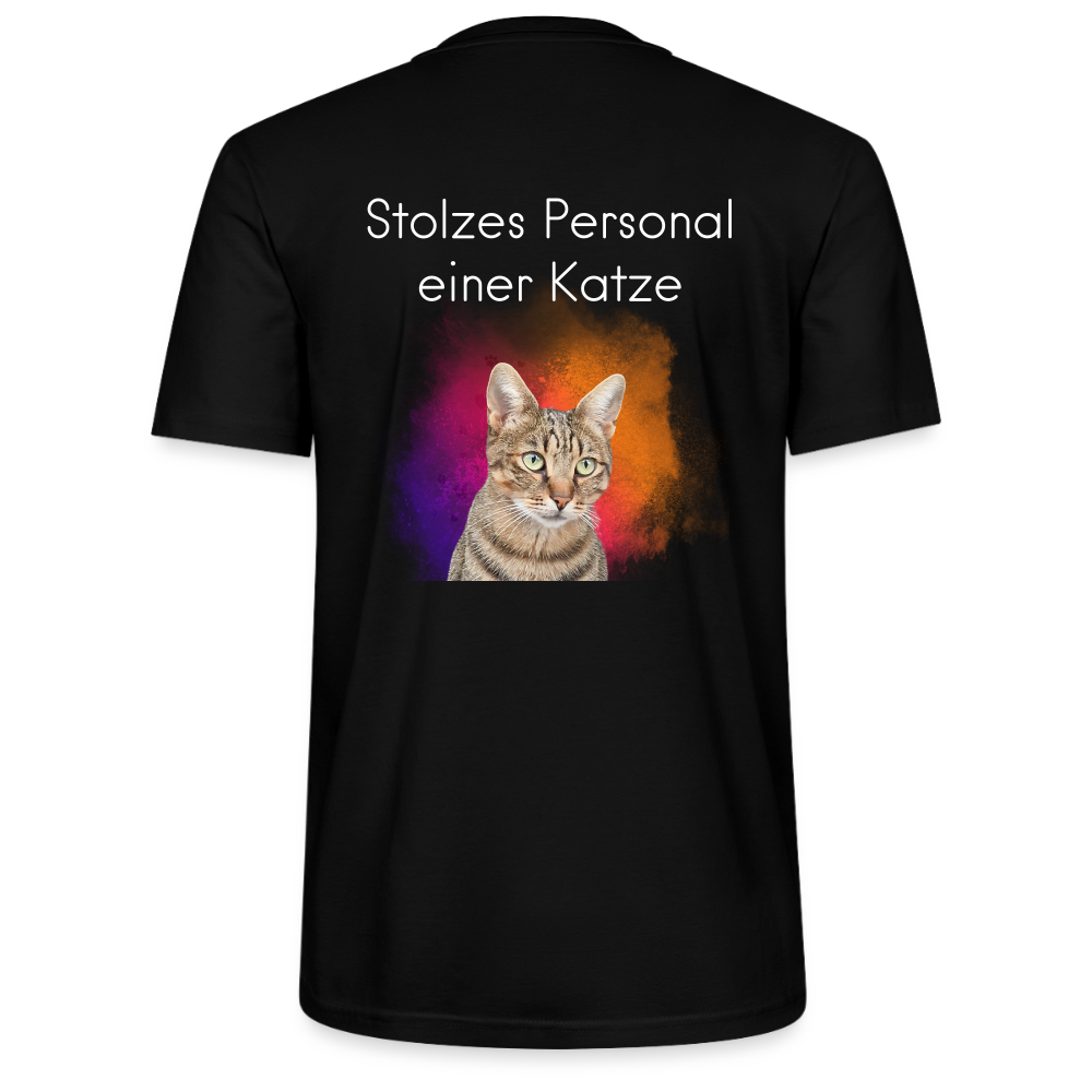 Pedro's Unisex T-Shirt Premium CAT DAD White Edition Stolzes Personal einer Katze - LiNBW.