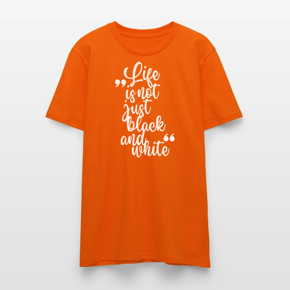 Life is not just black and white Unisex T-Shirt Premium White Edition - LiNBW.