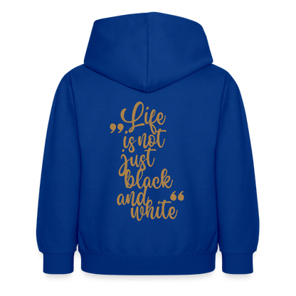 LiNBW. Crew Hoodie Life is not just black and white Edition Brown - LiNBW.