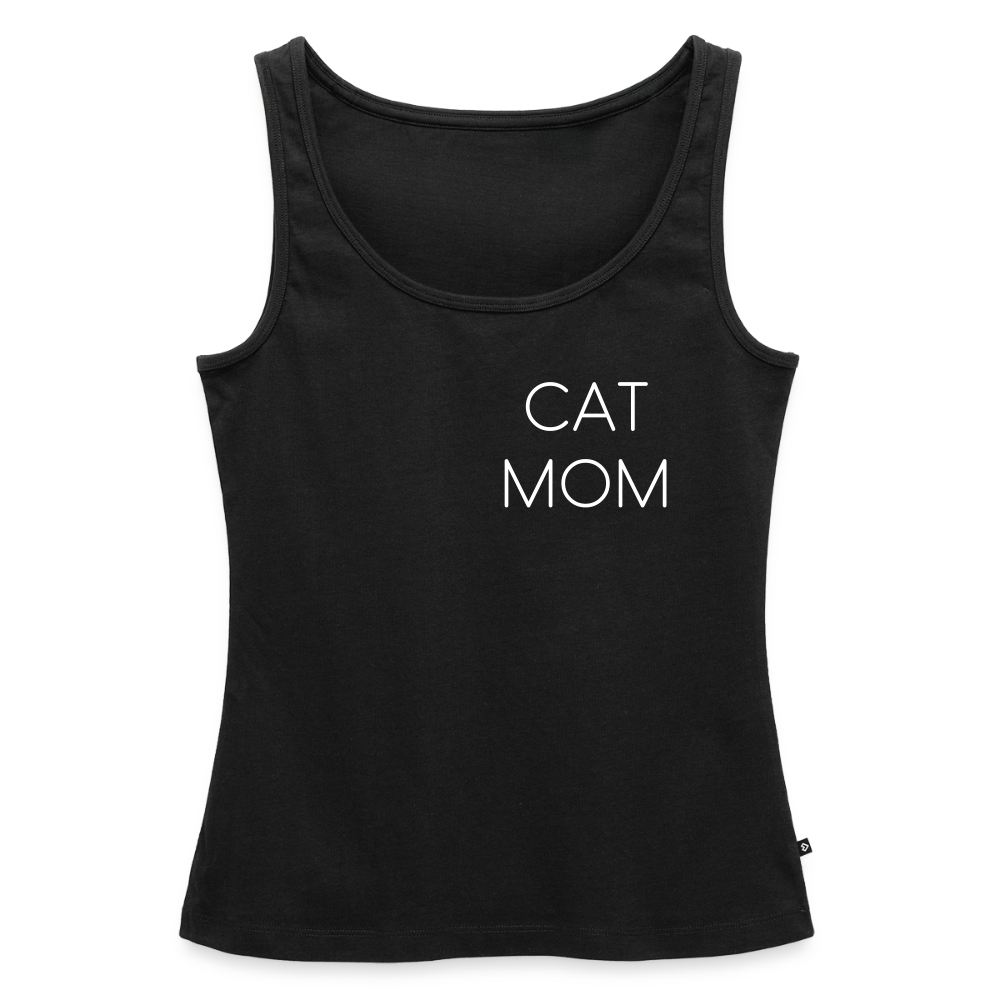 Pedro´s Tank Top Premium Stolzes Personal einer Katze CAT MOM Black Edition - Schwarz