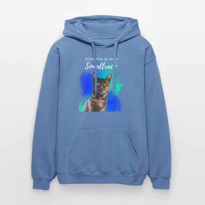 Nala's Hoodie Schnurren ist mein Soundtrack White Edition - Carolina Blue