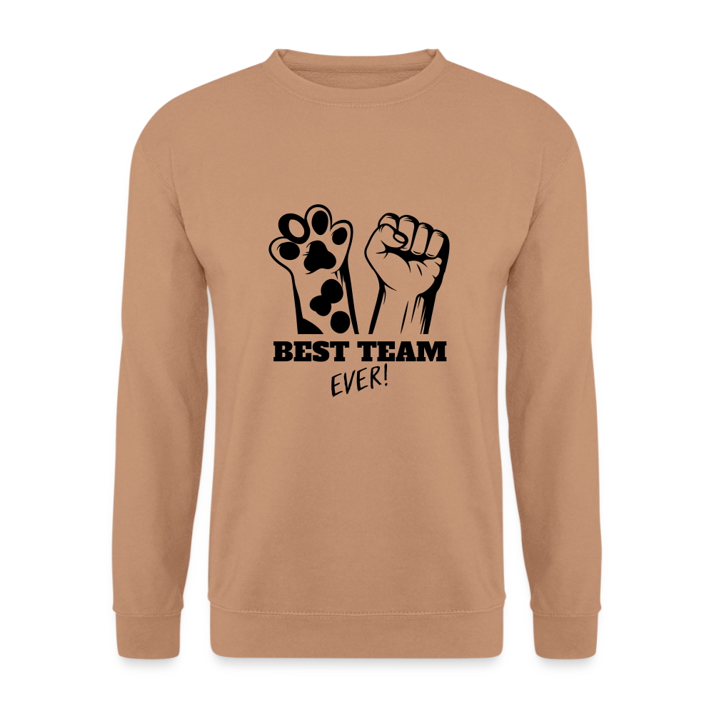 Best Team Ever Classic Pullover Black Edition - Mocca