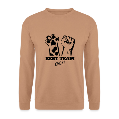 Best Team Ever Classic Pullover Black Edition - Mocca