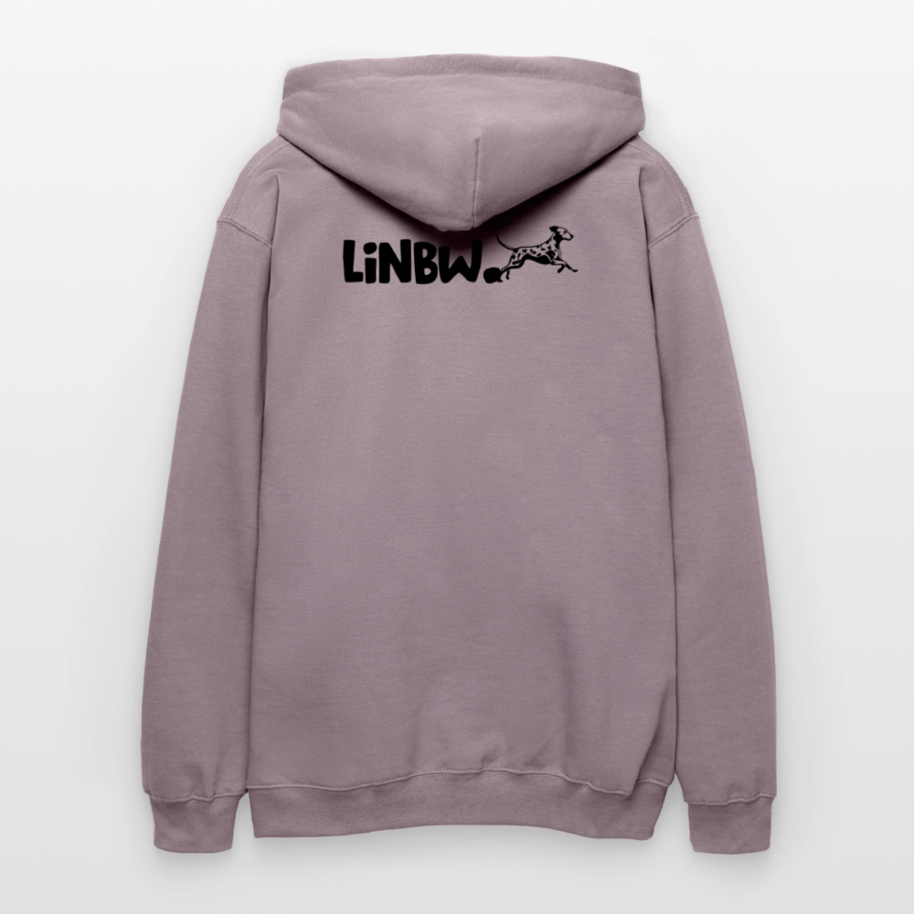 Life is not just black and white Hoodie Black Edition - Lilagrau 