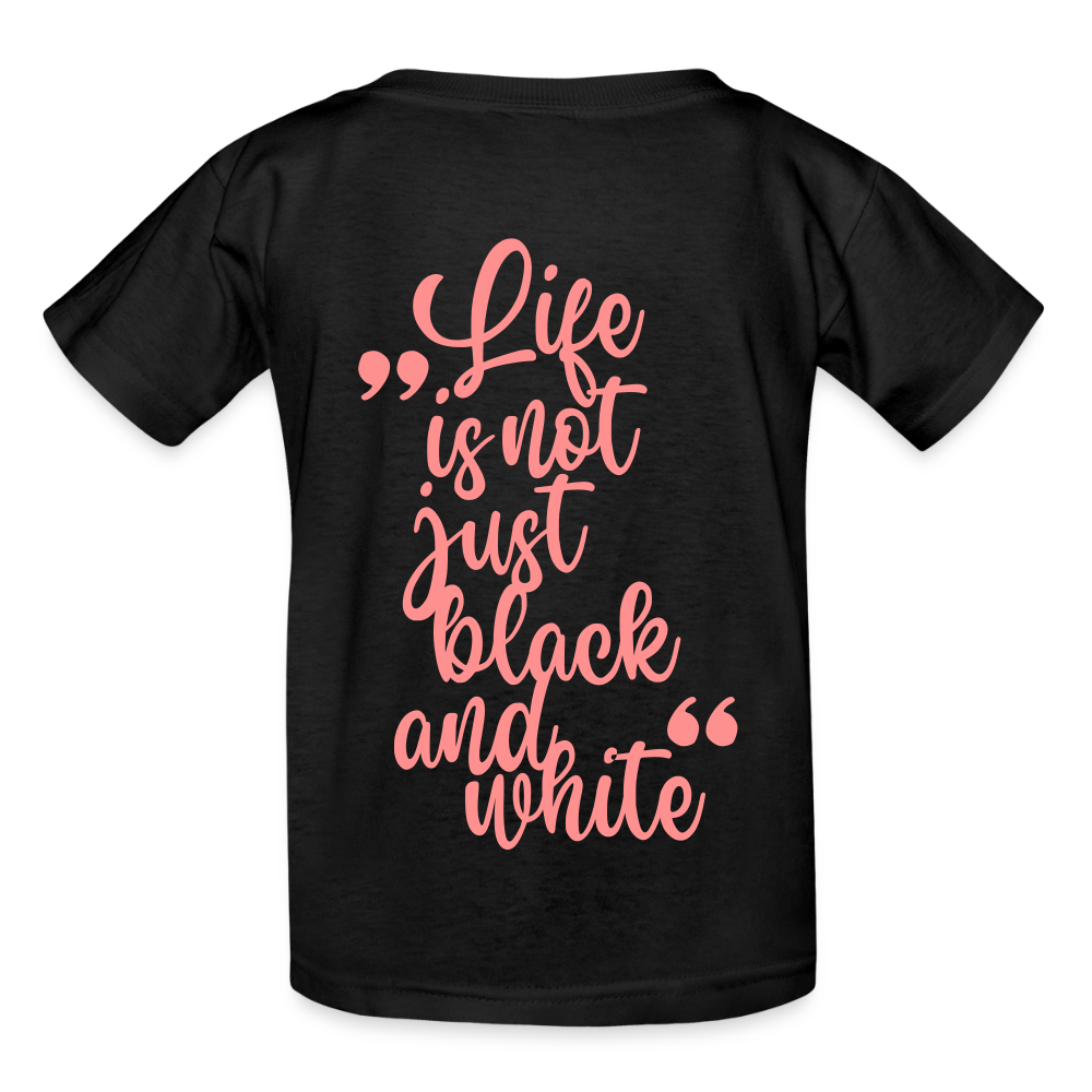 LiNBW. Crew T-Shirt Pink Edition Life is not just black and white - LiNBW.