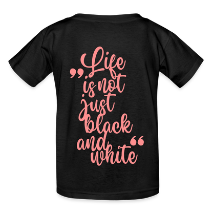 LiNBW. Crew T-Shirt Pink Edition Life is not just black and white - LiNBW.