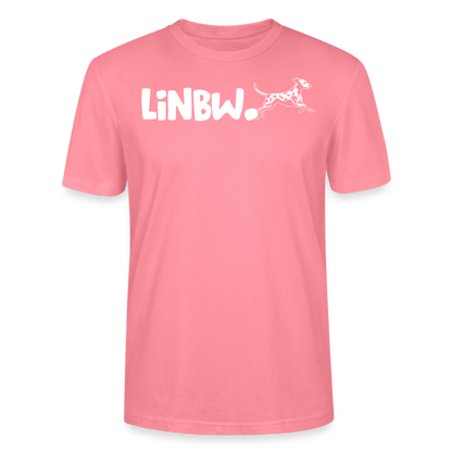 LiNBW. Unisex T-Shirt Premium Crew White Edition Life is not just black and white - Pink 