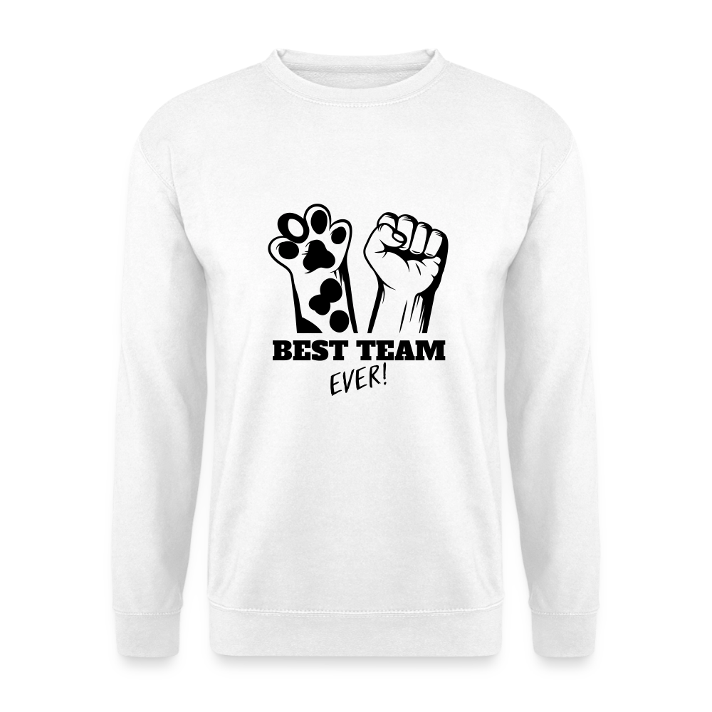 Best Team Ever Classic Pullover Black Edition - Weiß