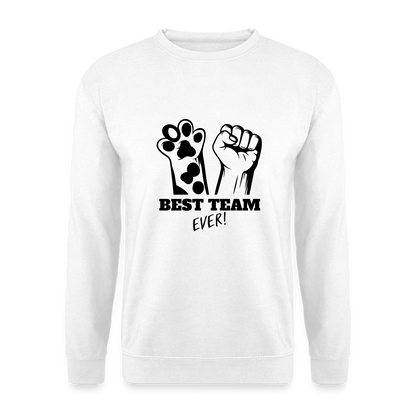 Best Team Ever Classic Pullover Black Edition - Weiß