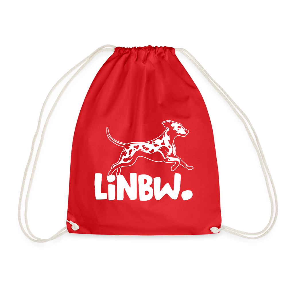 LiNBW. Turnbeutel White Edition - Rot