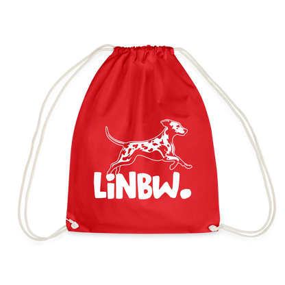 LiNBW. Turnbeutel White Edition - Rot