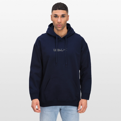 LiNBW. Crew Hoodie Grey Edition Life is not just black and white - Navy