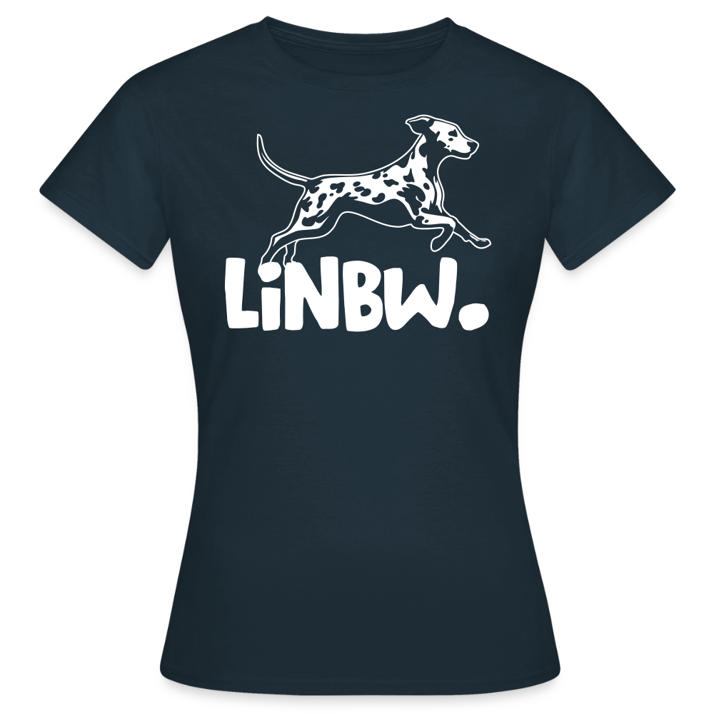 LiNBW. T-Shirt White Edition - Navy
