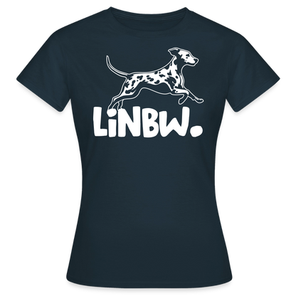 LiNBW. T-Shirt White Edition - Navy