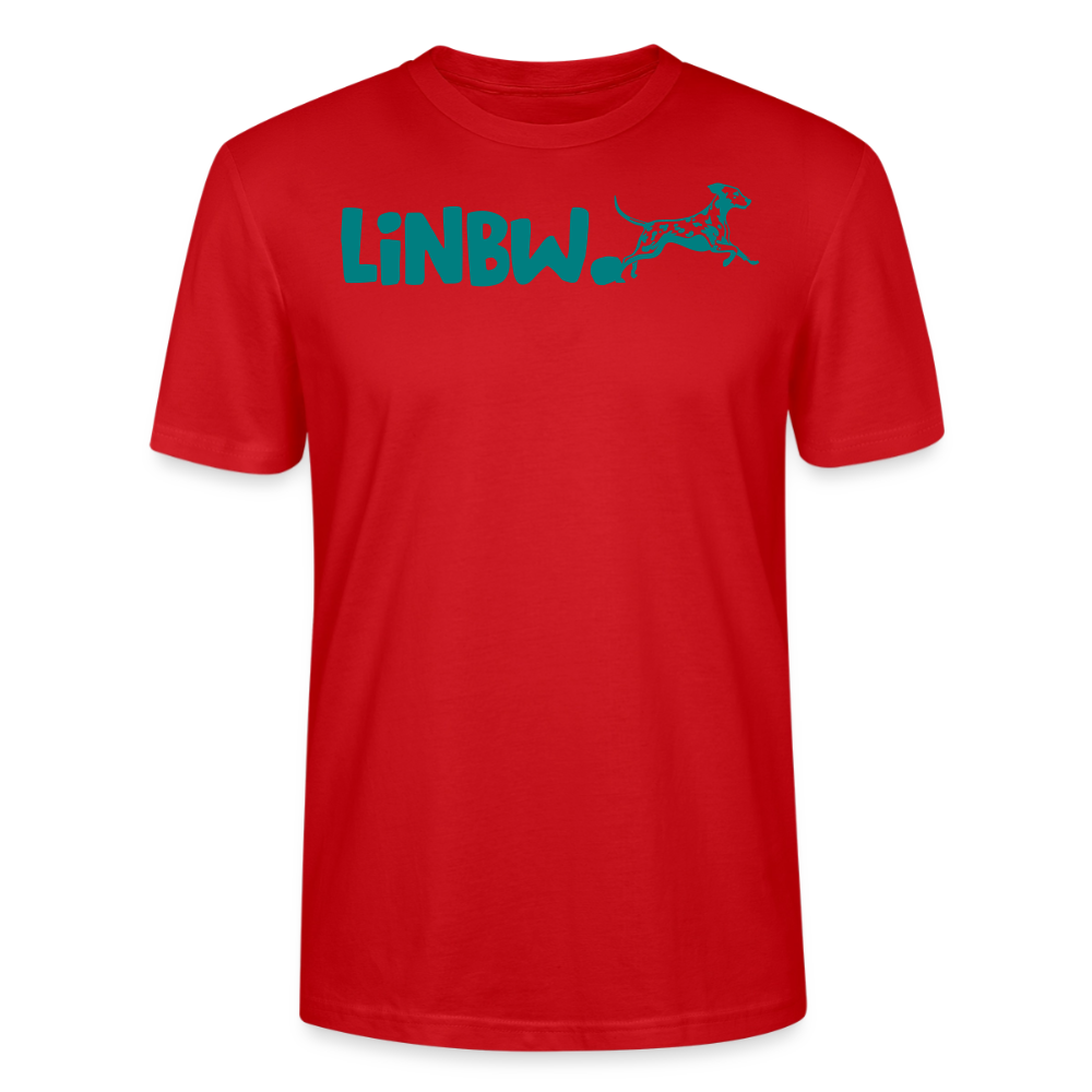LiNBW. Unisex T-Shirt Premium Crew Blue Edition Life is not just black and white - LiNBW.