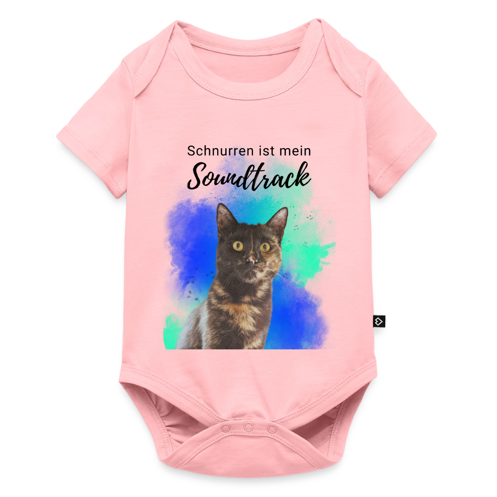 Nala´s Kurzarm-Body Schnurren ist mein Soundtrack Black Edition - LiNBW.