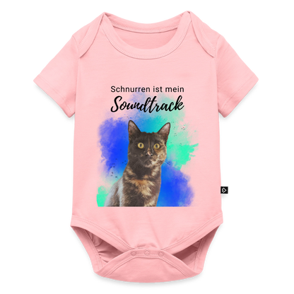 Nala´s Kurzarm-Body Schnurren ist mein Soundtrack Black Edition - LiNBW.
