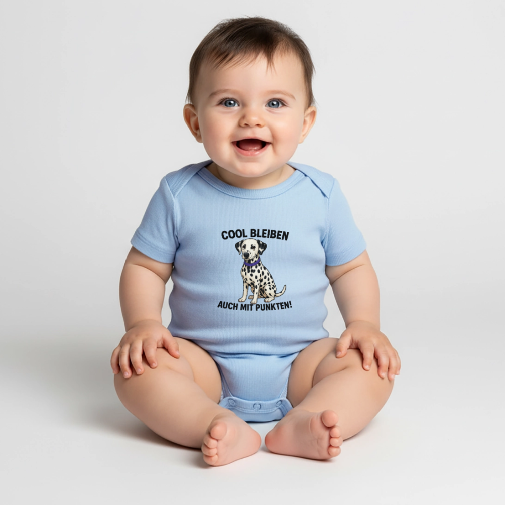 Baby Bio-Kurzarm-Body Davina Cool bleiben - LiNBW.