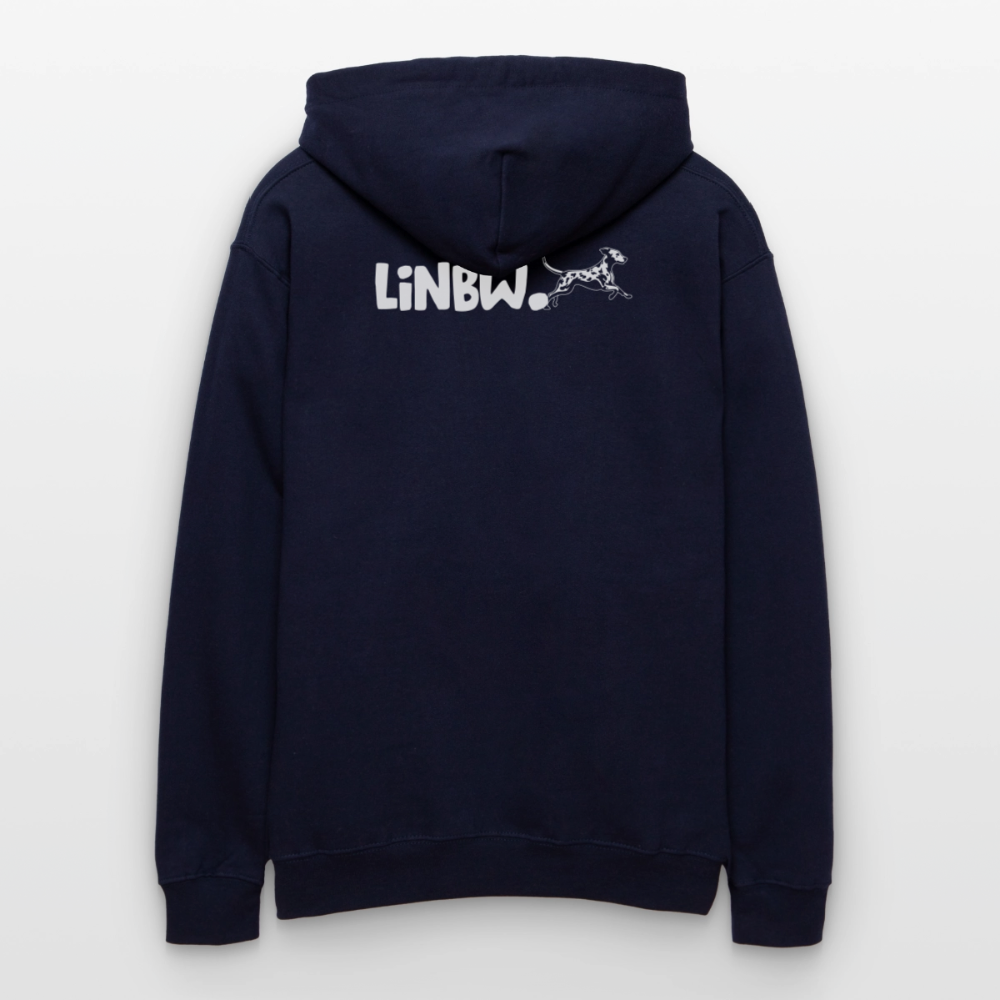 Life is not just black and white Hoodie White Edition - Navy