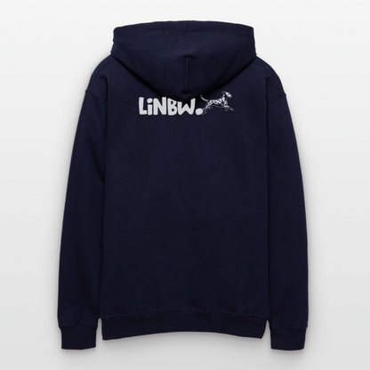 Life is not just black and white Hoodie White Edition - Navy