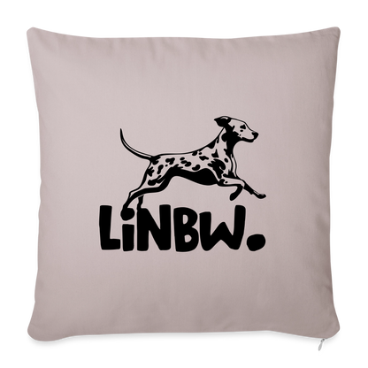 LiNBW. Kissen Black Edition - helles Taupe