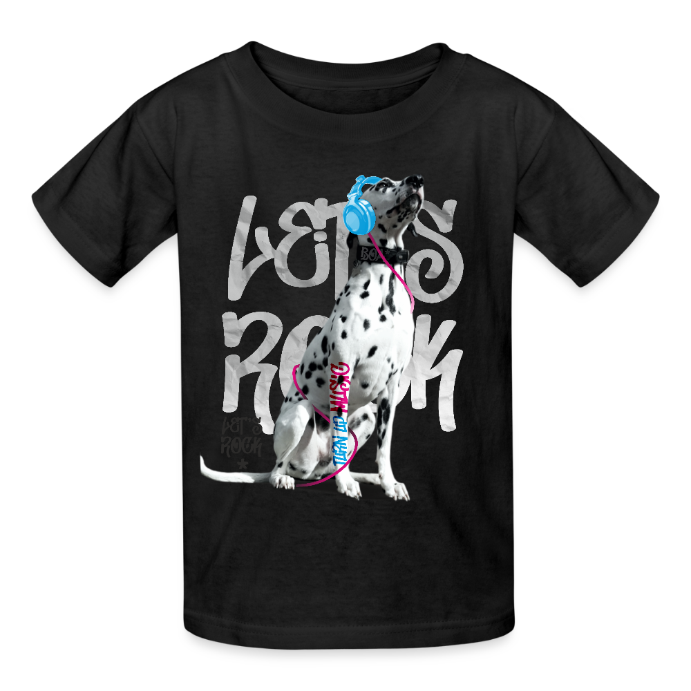Boa's T-Shirt Let's Rock - Schwarz